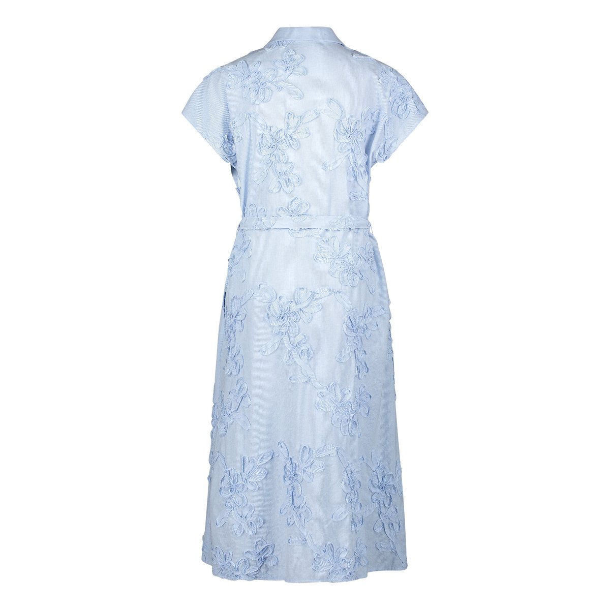 Robe d'été à broderies blanc/bleu, BETTY & CO