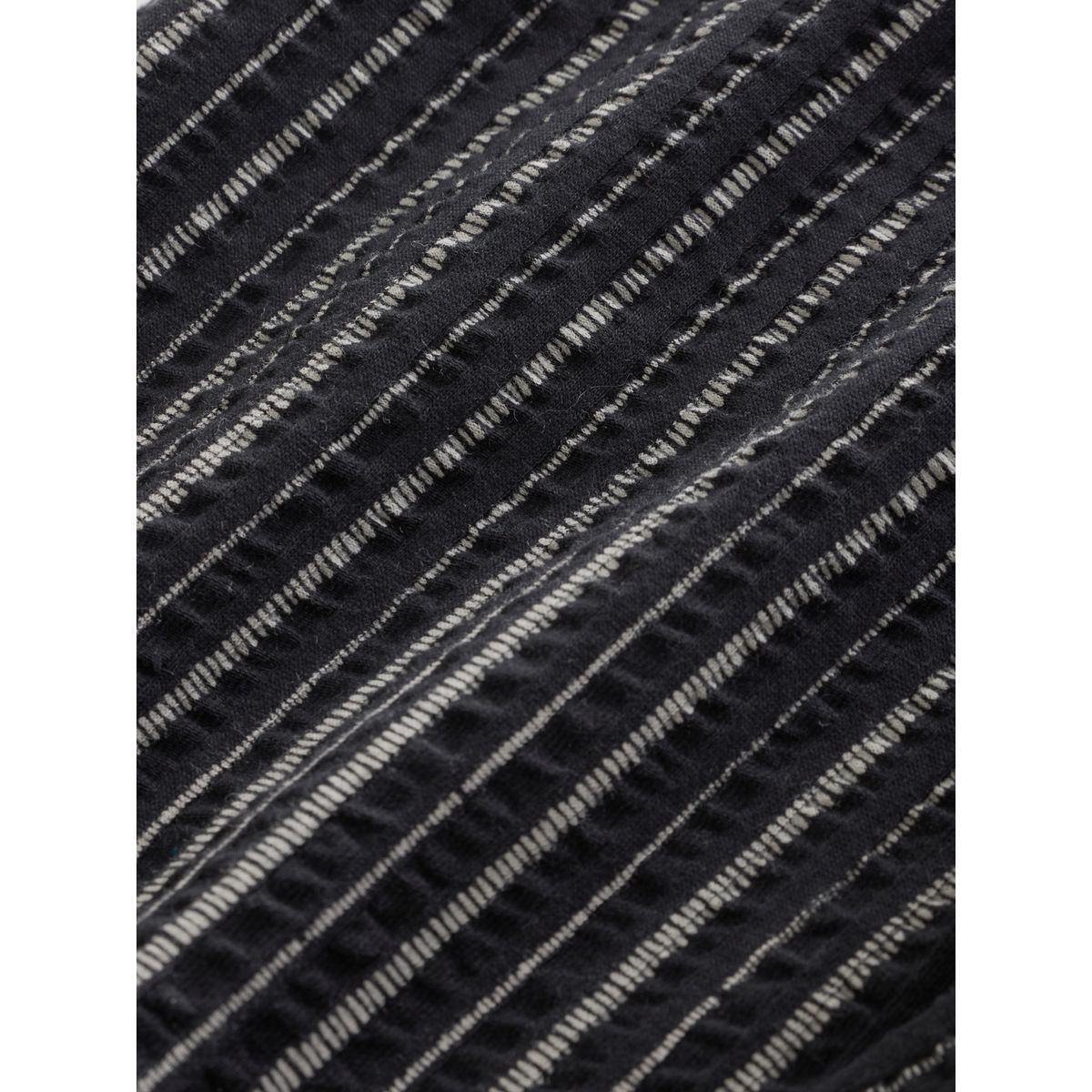 Short texturé à rayures noir/blanc, NEXT