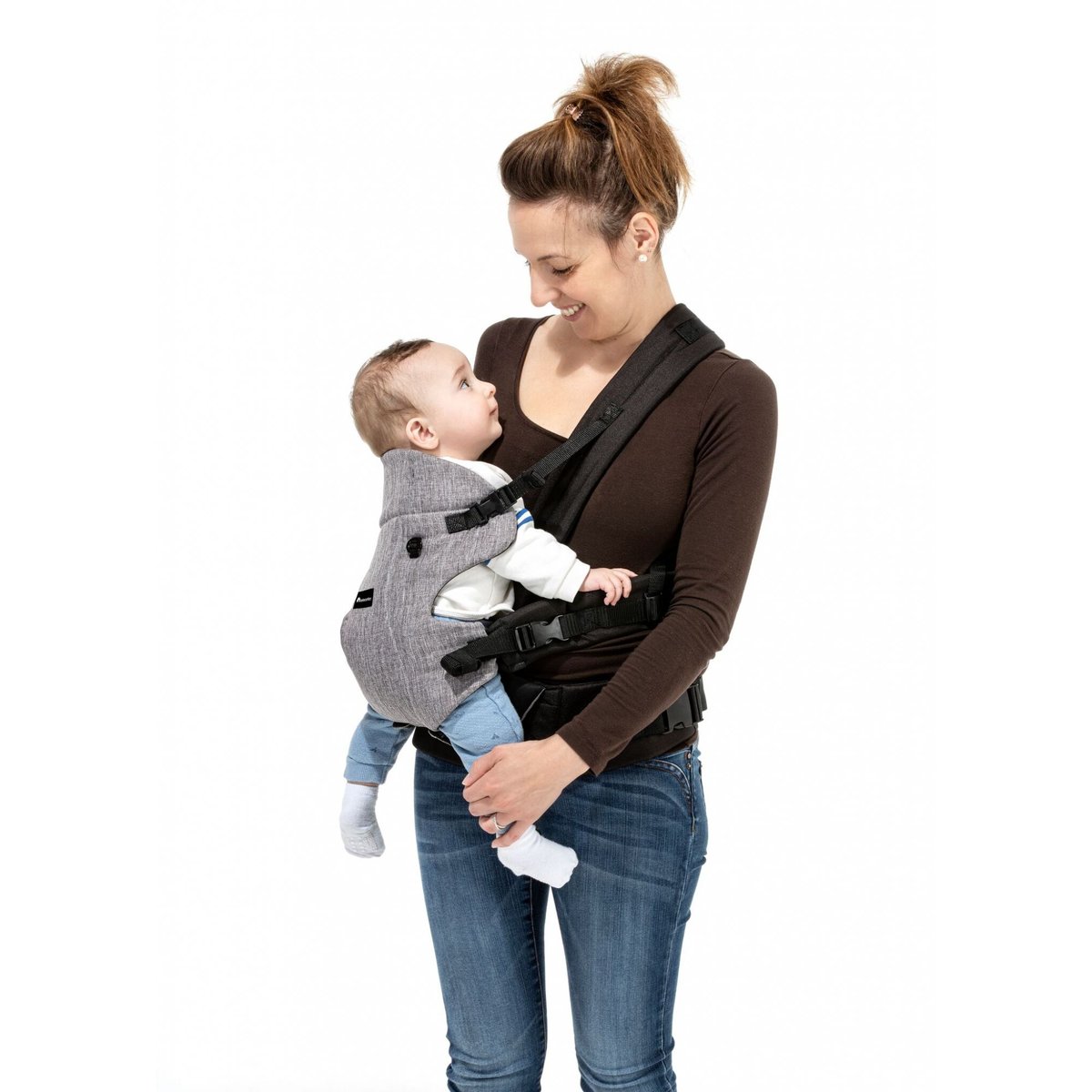 Porte bébé physiologique Go 4 Black Chic black chic, BEBECONFORT
