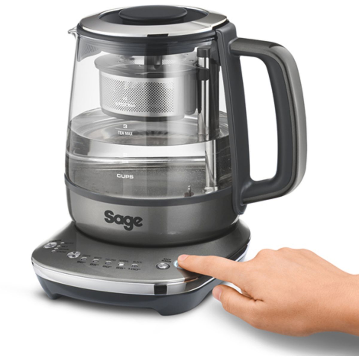 Théière Tea Maker Compact gris, SAGE APPLIANCES