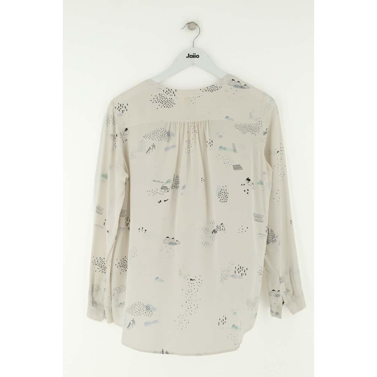 Blouse - Très Bon État blanc, DES PETITS HAUTS
