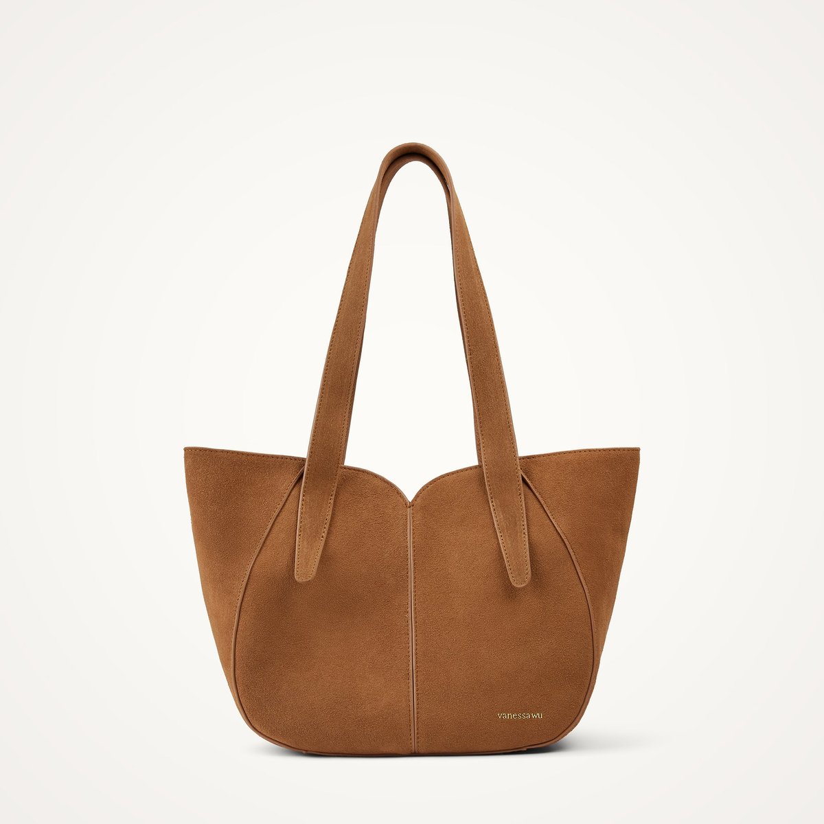 Sac avec anses et bandoulière ALTAÏ camel, VANESSA WU