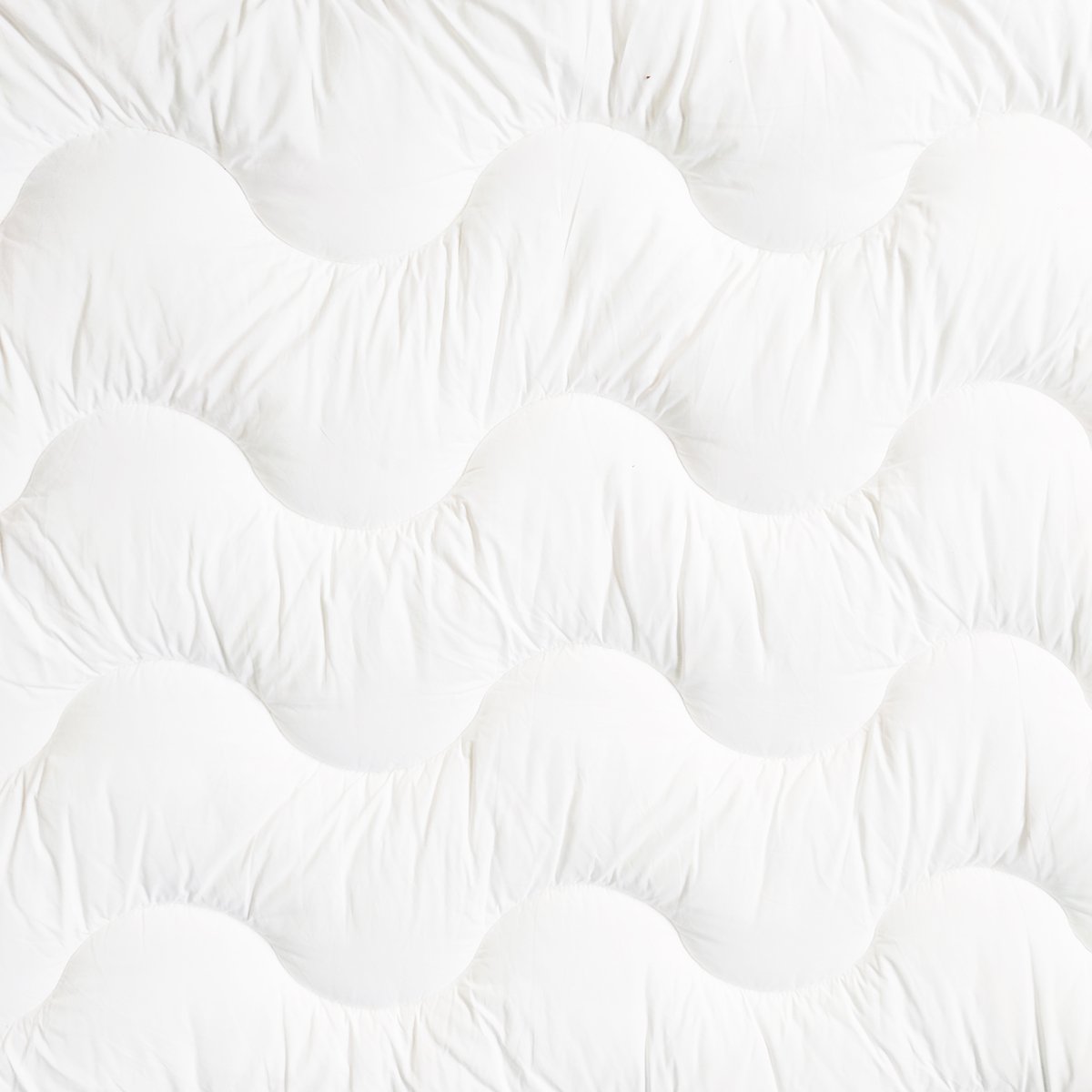 Surmatelas Gonflant Durable - Coton Bio - Théodore blanc, WAKE ME GREEN