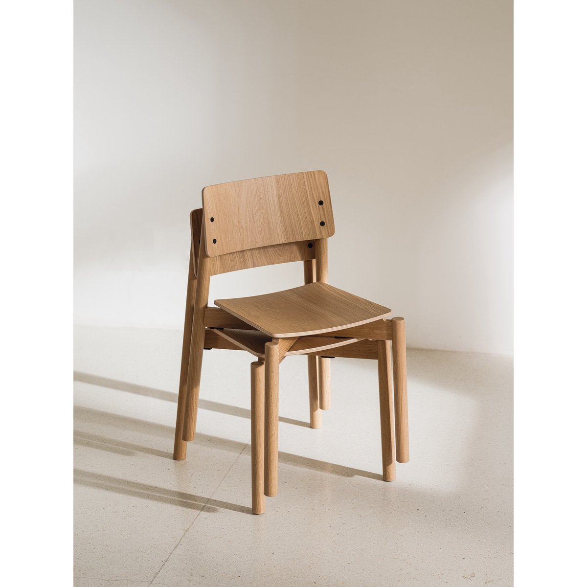 Chaise WEM oak, NOO.MA