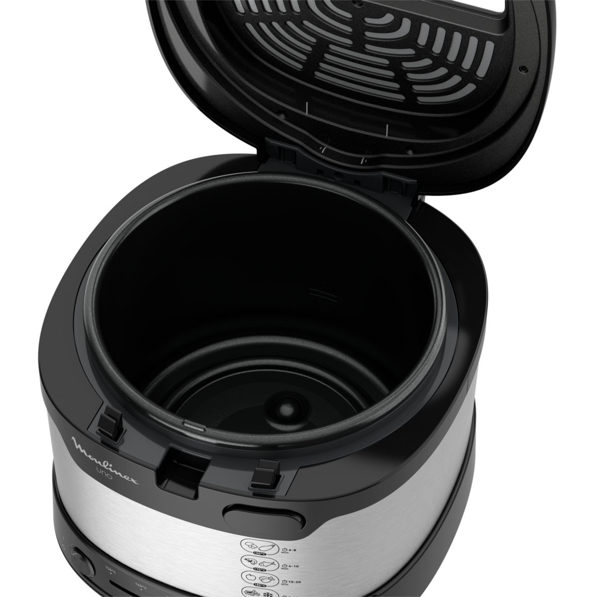 Friteuse UNO AF215D10 noir, MOULINEX