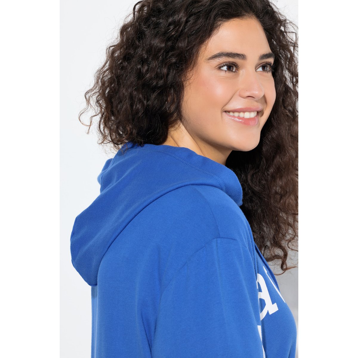 Sweat-shirt à capuche bleu encre, ULLA POPKEN