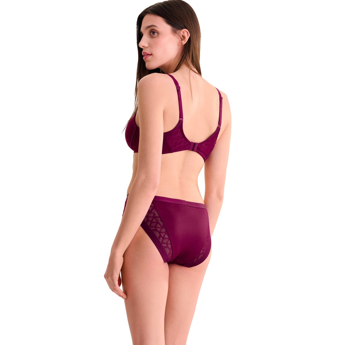 Soutien-gorge sans armatures Opal magenta, LISCA