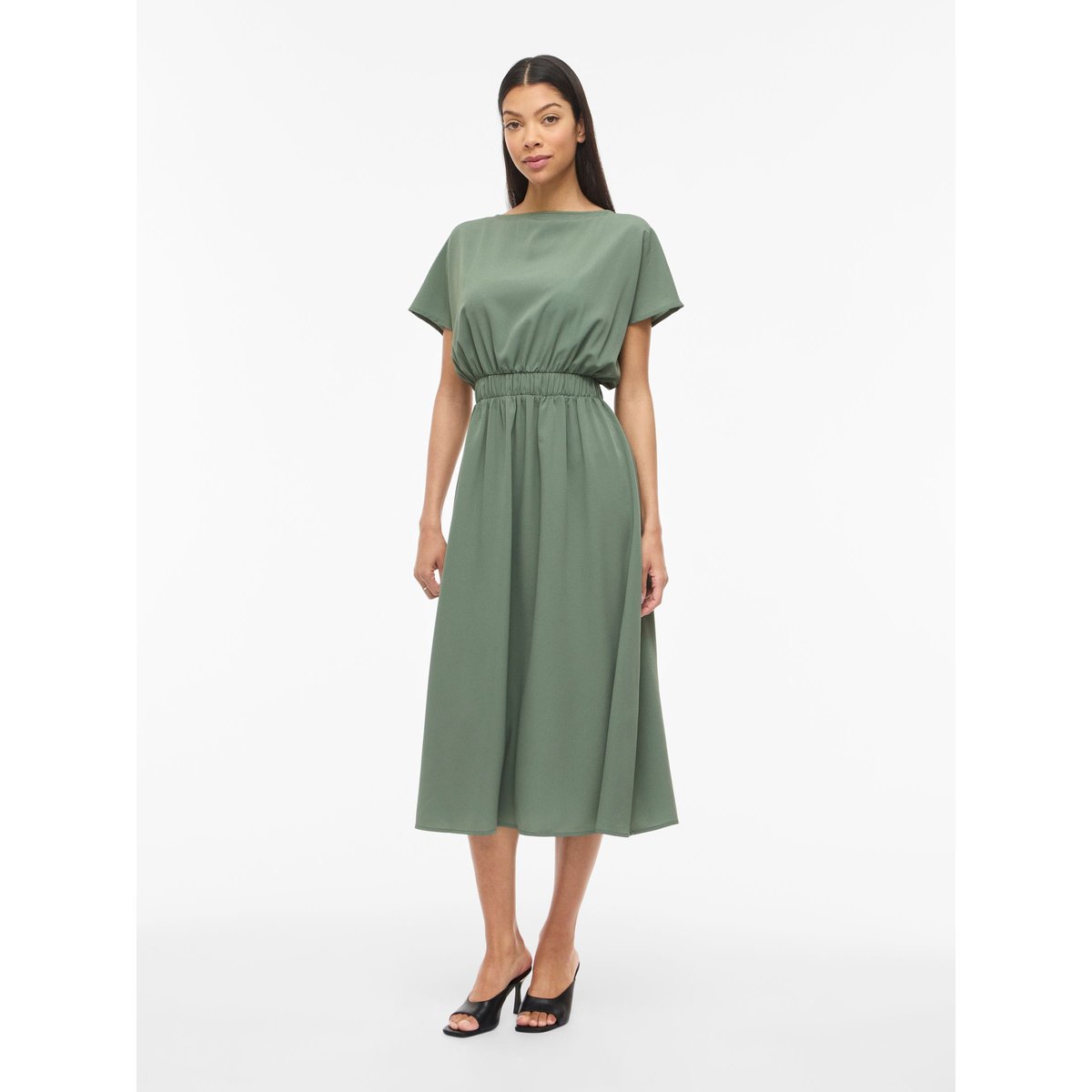 Robe Mi-Longue laurel wreath, VILA