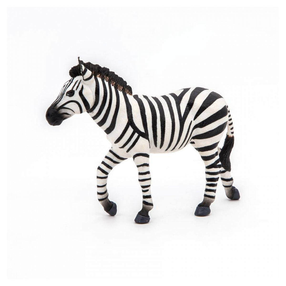 Figurine Zèbre mâle blanc, PAPO