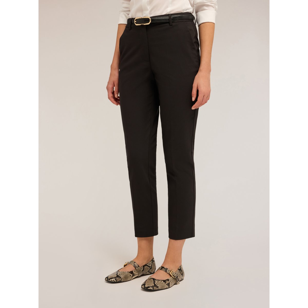 Pantalon regular noir, MOTIVI