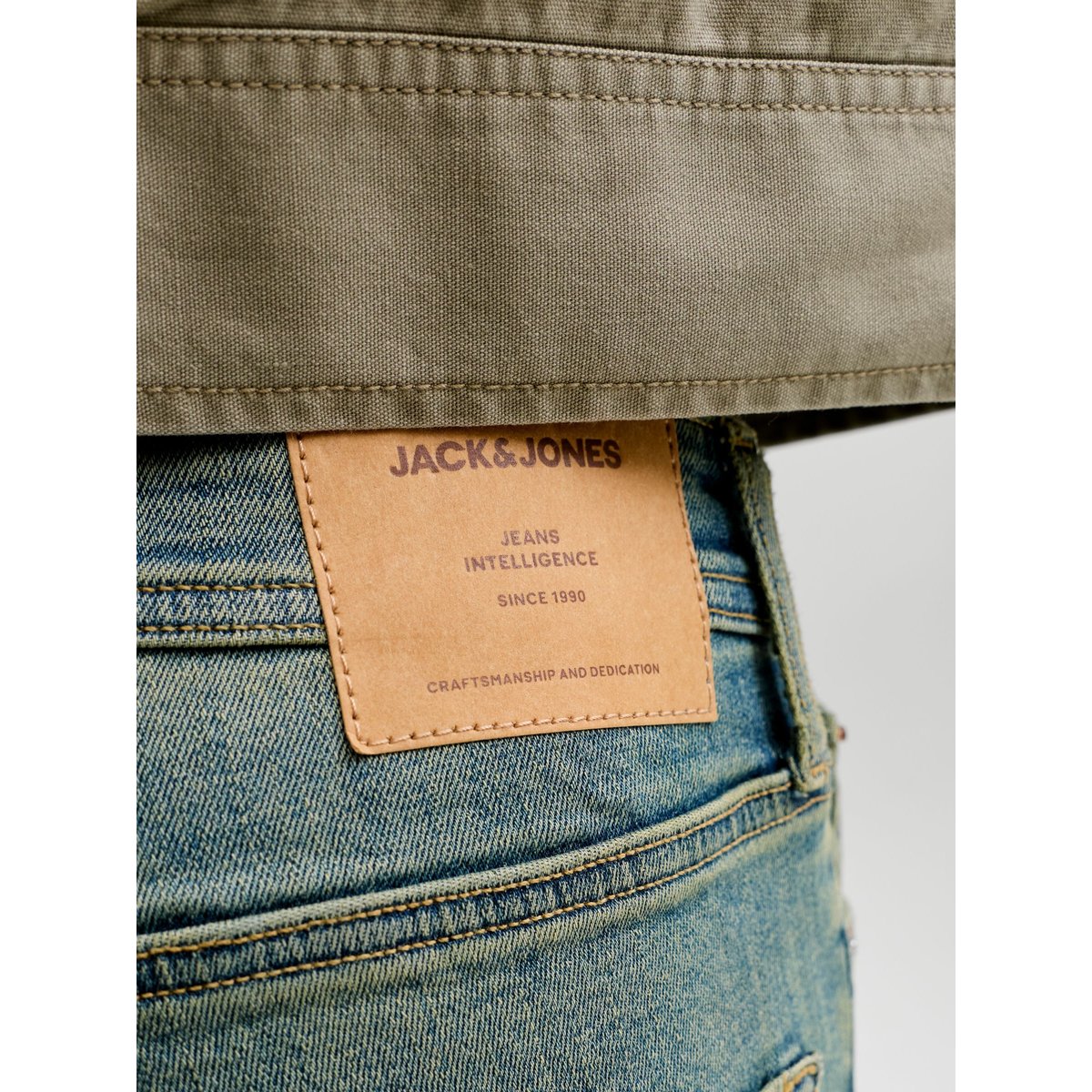Jean Coupe Tapered blue denim, JACK & JONES