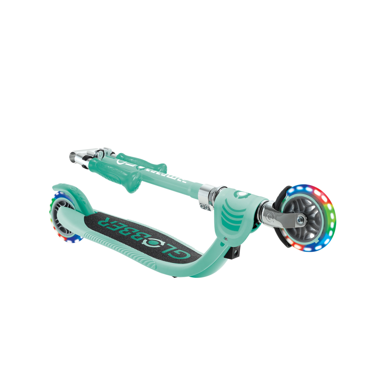 Trottinette 2 roues FLOW FOLDABLE JUNIOR LIGHTS vert menthe, GLOBBER