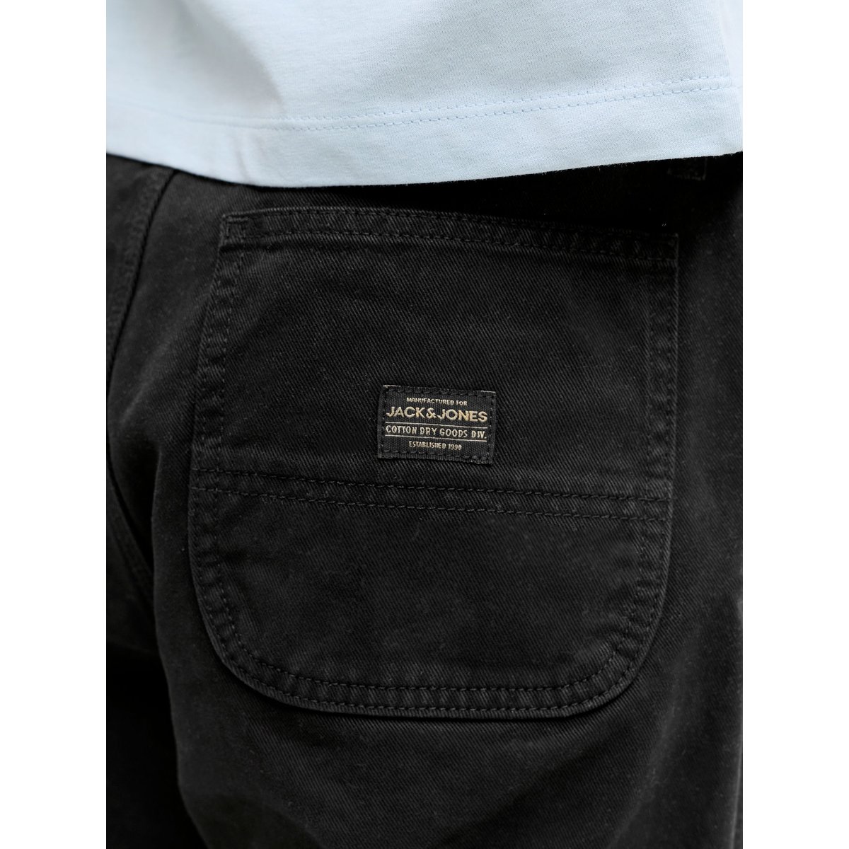 Pantalon black 1, JACK & JONES JUNIOR