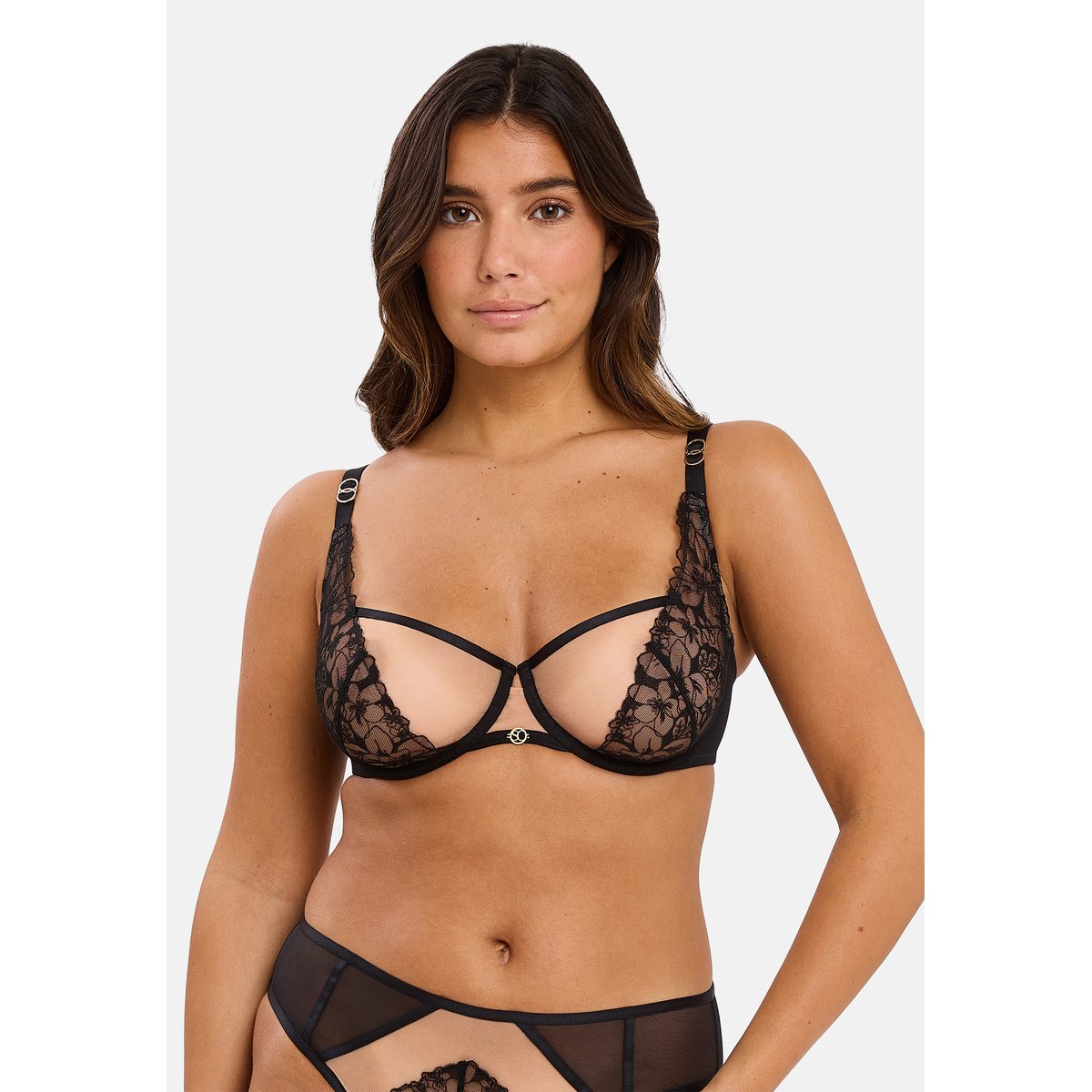 Soutien-gorge DEVA noir, SANS COMPLEXE
