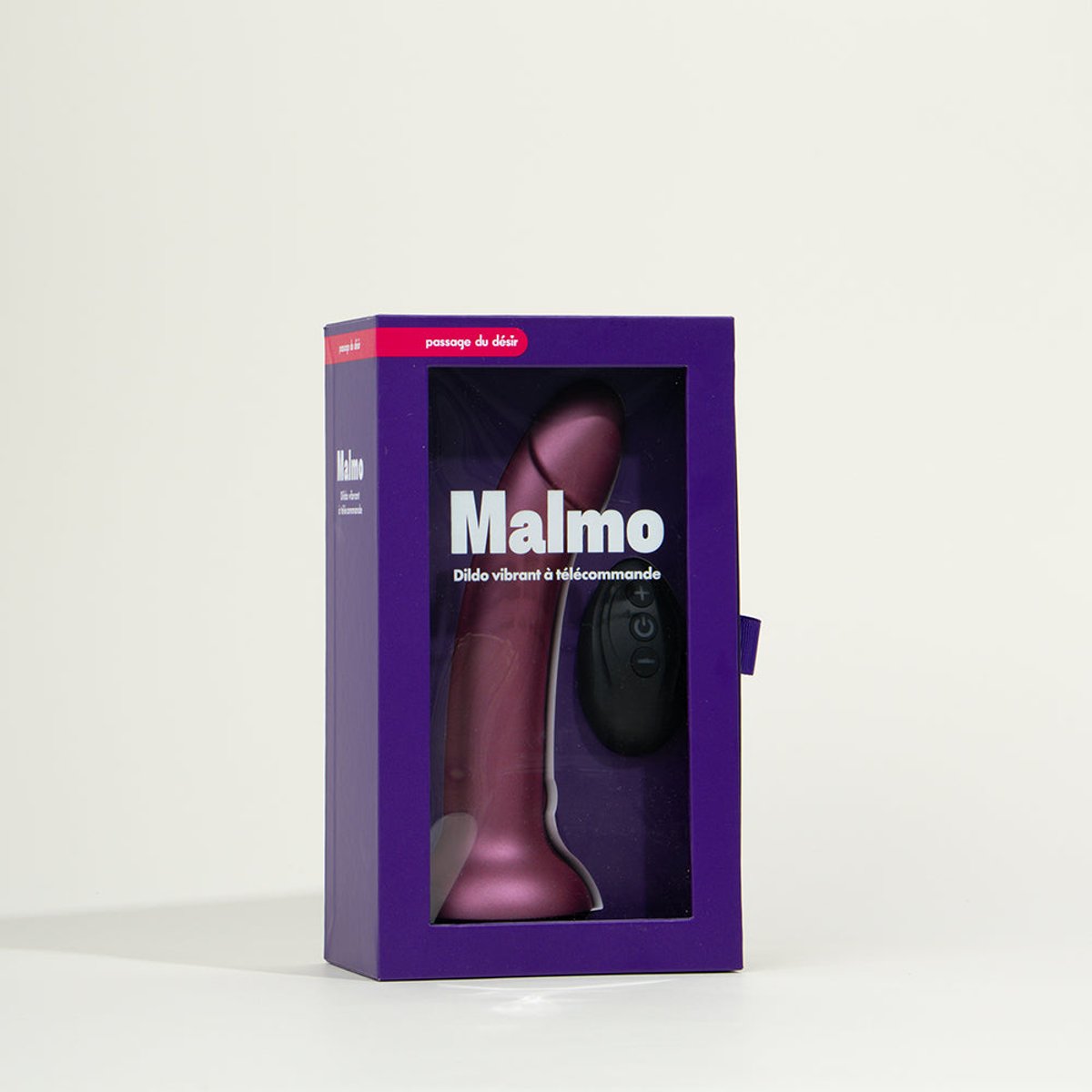 Vibromasseur télécommandé Malmo violet, PASSAGE DU DESIR