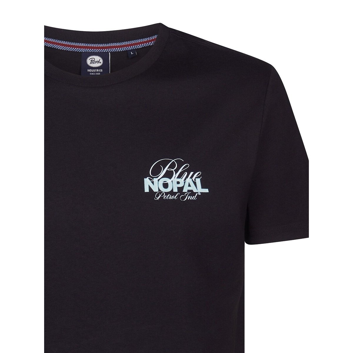 T-shirt manches courtes noir, PETROL INDUSTRIES
