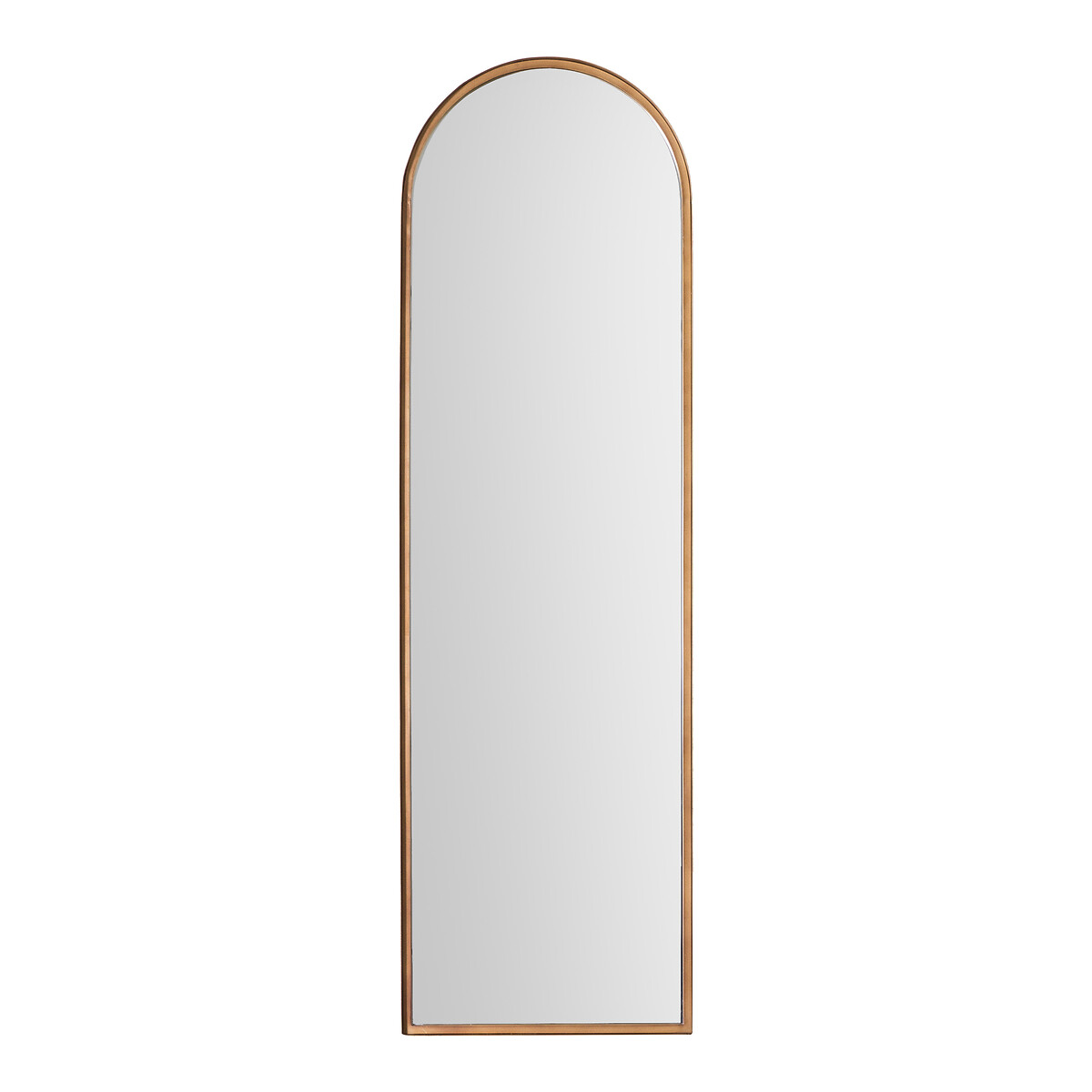 50x170cm Grandstoke Arch Leaner Mirror in Aged Bronze bronze, ÉDITÉ