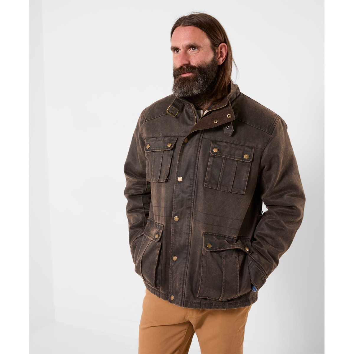 Superbe Veste Cirée marron, JOE BROWNS