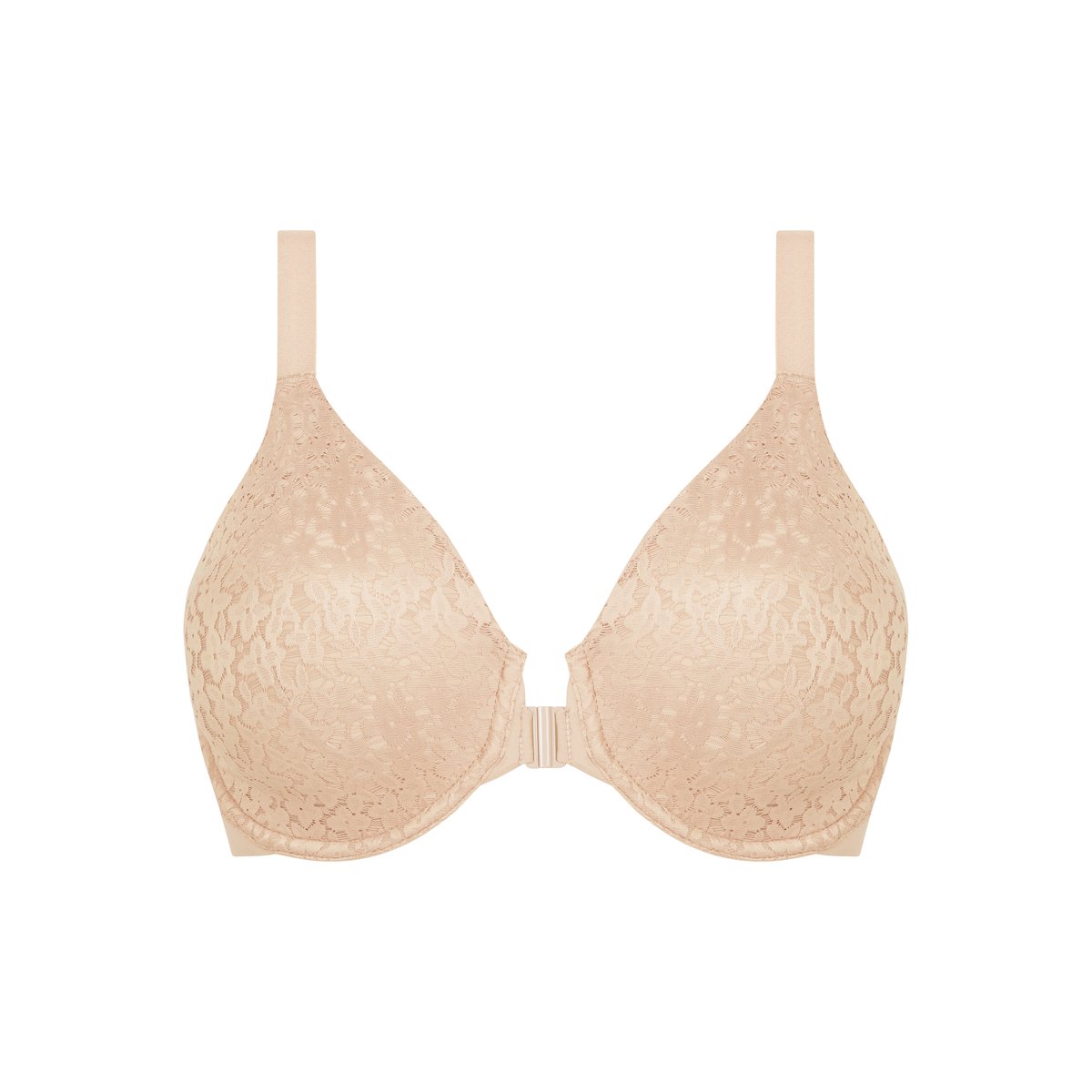 Soutien-gorge moulé emboîtant ouverture devant NORAH beige doré, CHANTELLE