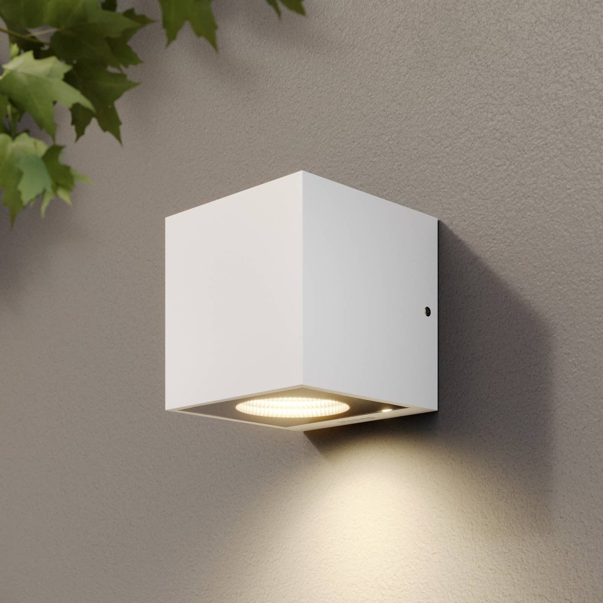 Applique extérieure en aluminium moderneLED blanc, ARCCHIO