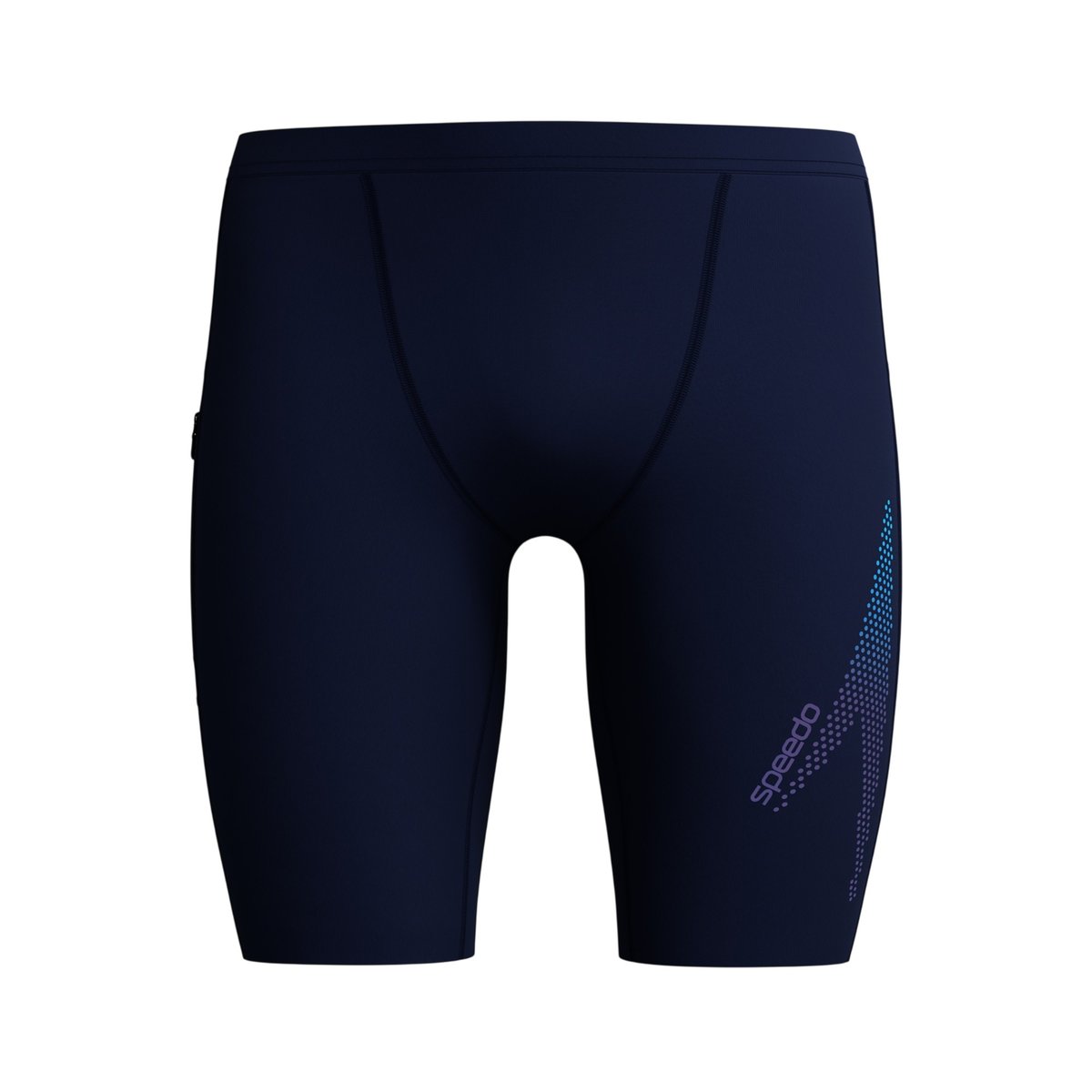 Short de bain motif/style uni BOOM bleu marine, SPEEDO