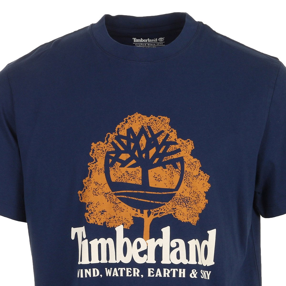 T-shirt WWES SS FRONT GRAPHIC T navy, TIMBERLAND