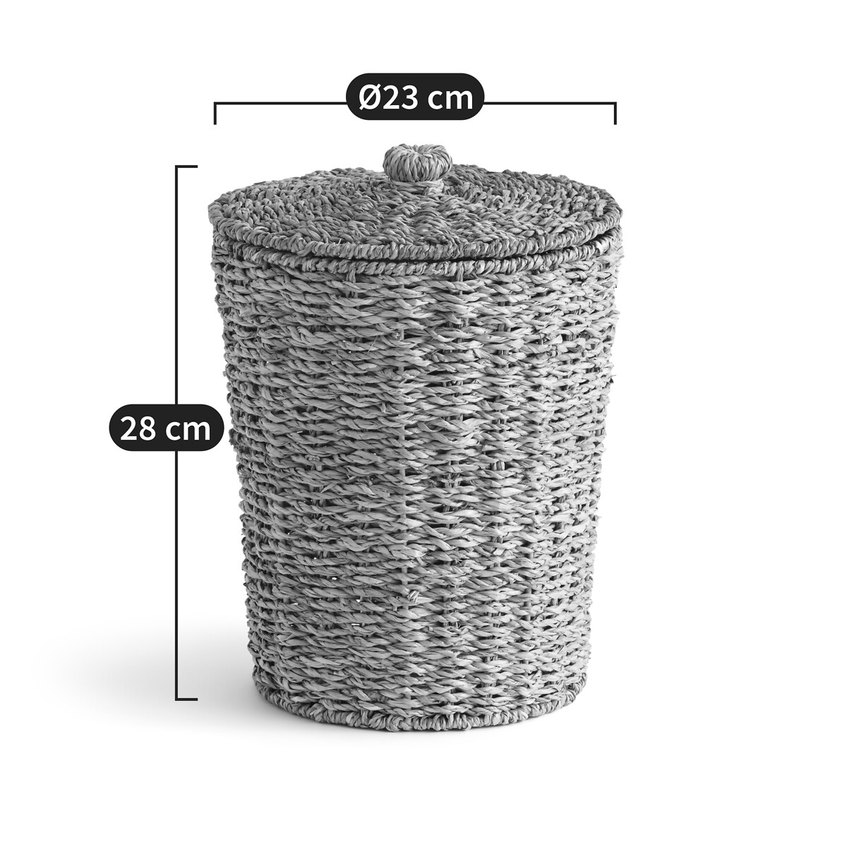 Poubelle de salle de bain, Baleo naturel, LA REDOUTE INTERIEURS