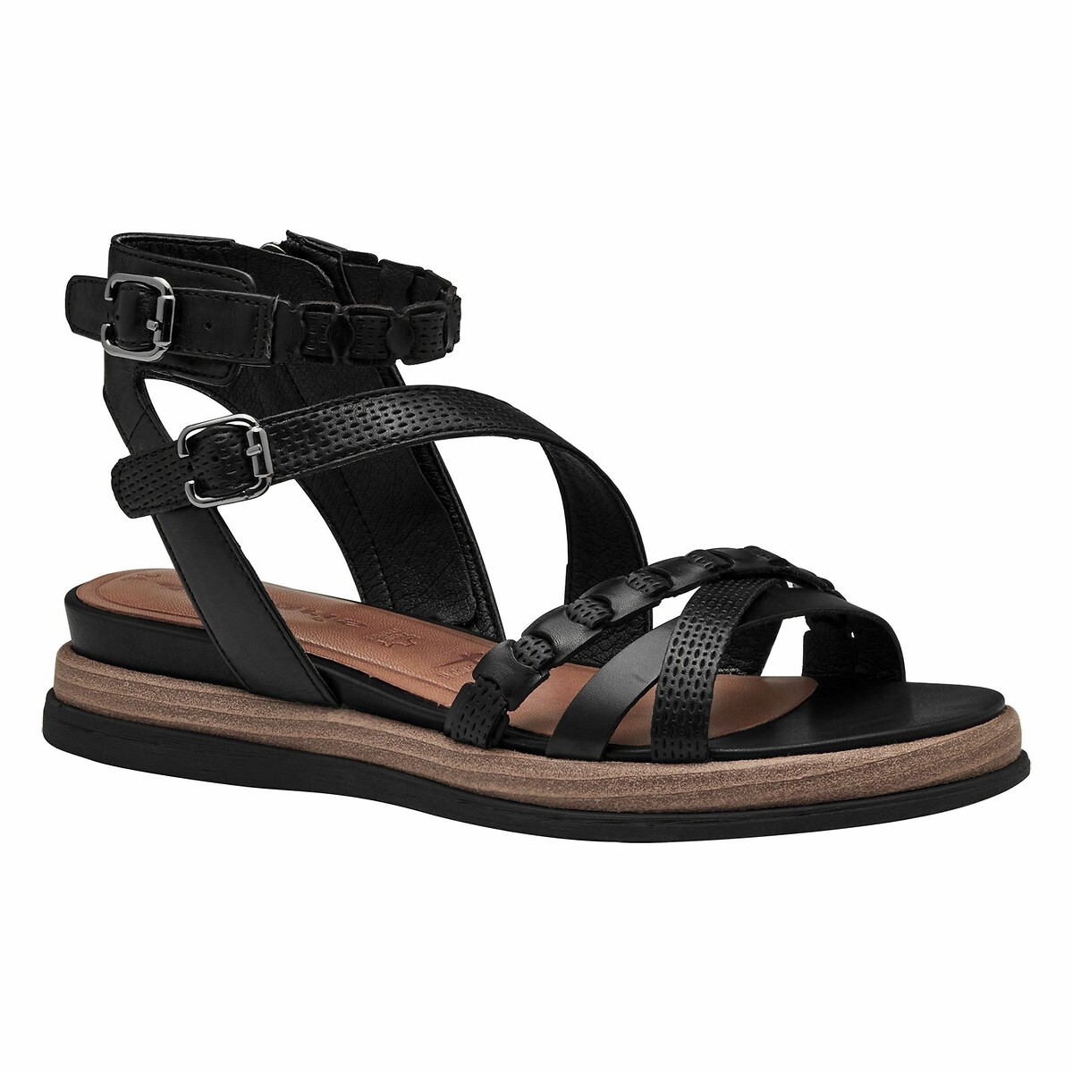 Gladiator Sandals black, TAMARIS