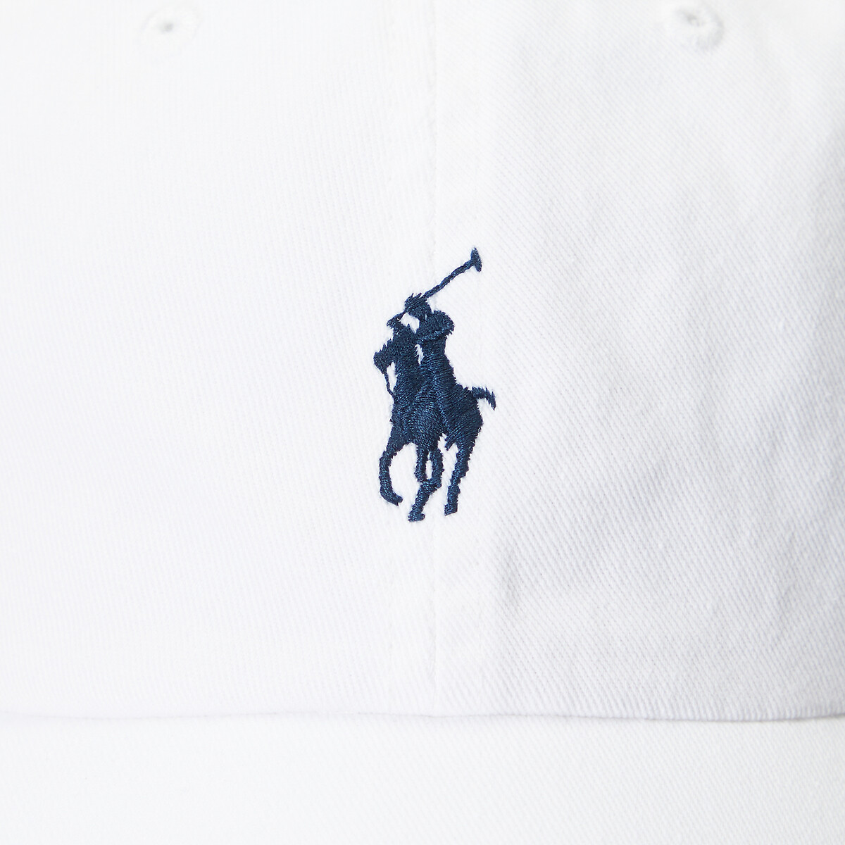 Casquette de baseball coton chino blanc, POLO RALPH LAUREN