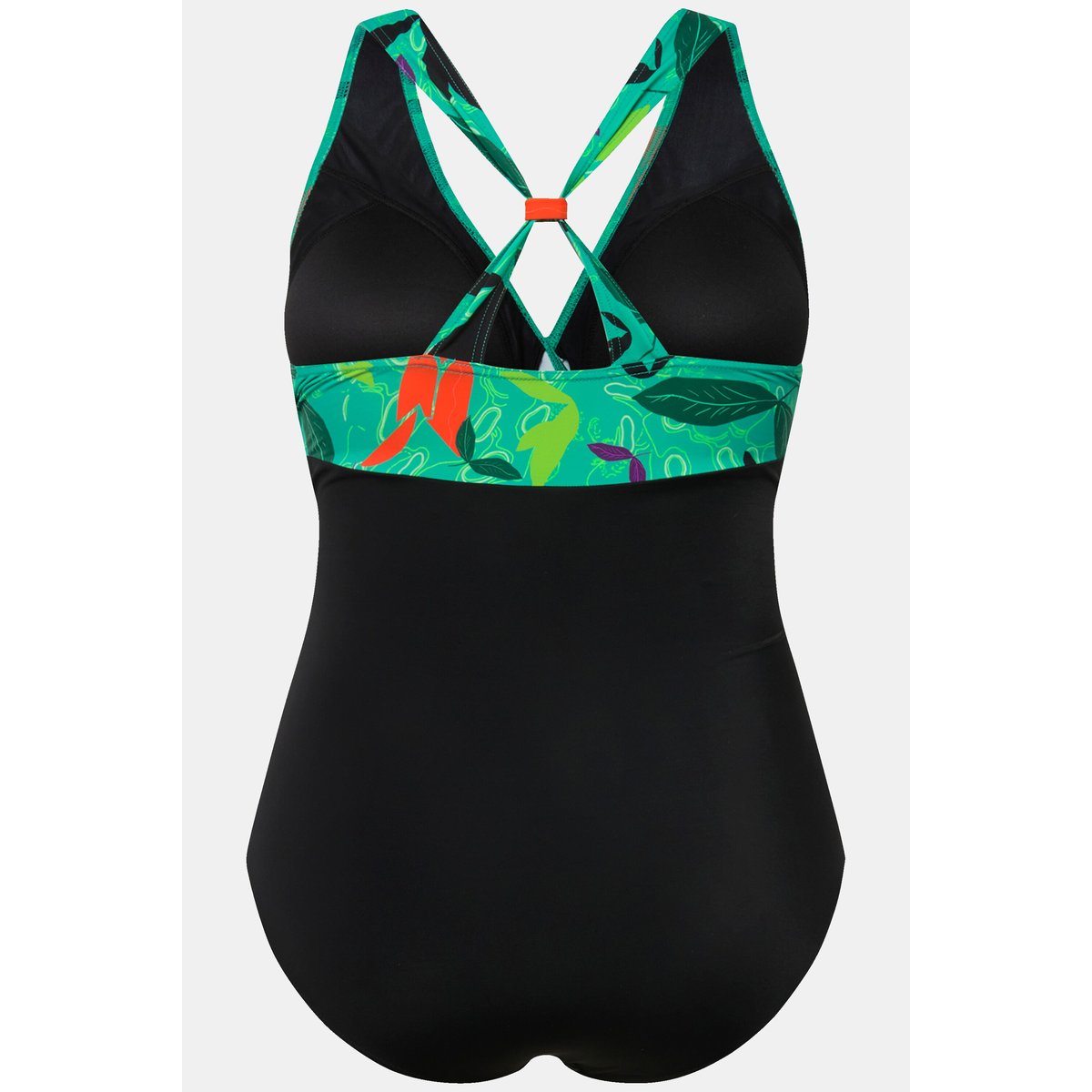 Maillot de bain aspect dos nu. noir, ULLA POPKEN