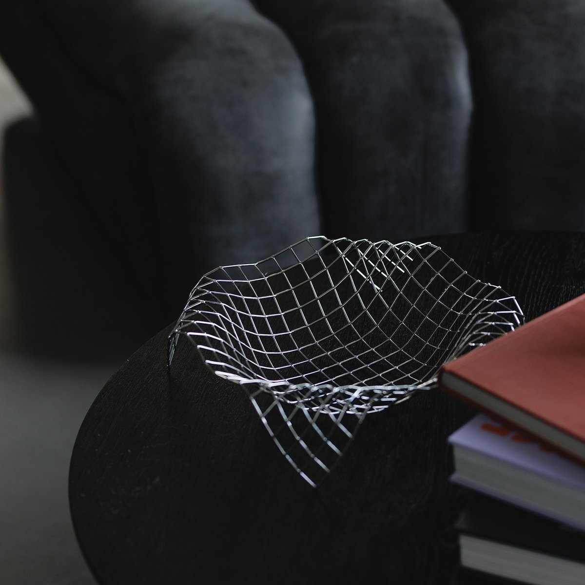 Panier En Fil ALBUM argent, SP COLLECTION