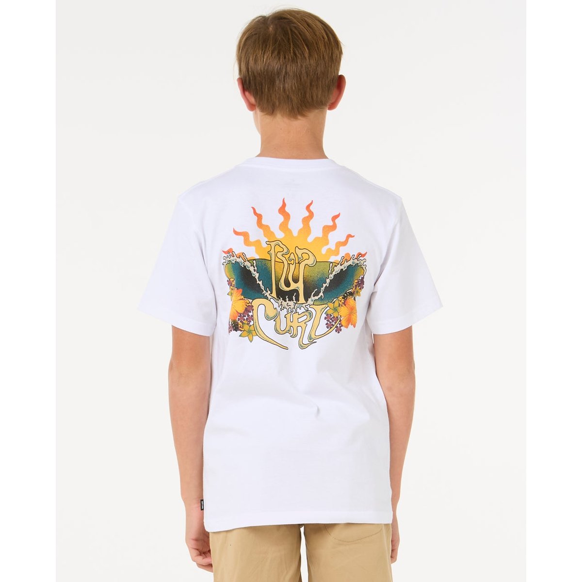 T-shirt DAZED TEE - BOY blanc, RIP CURL