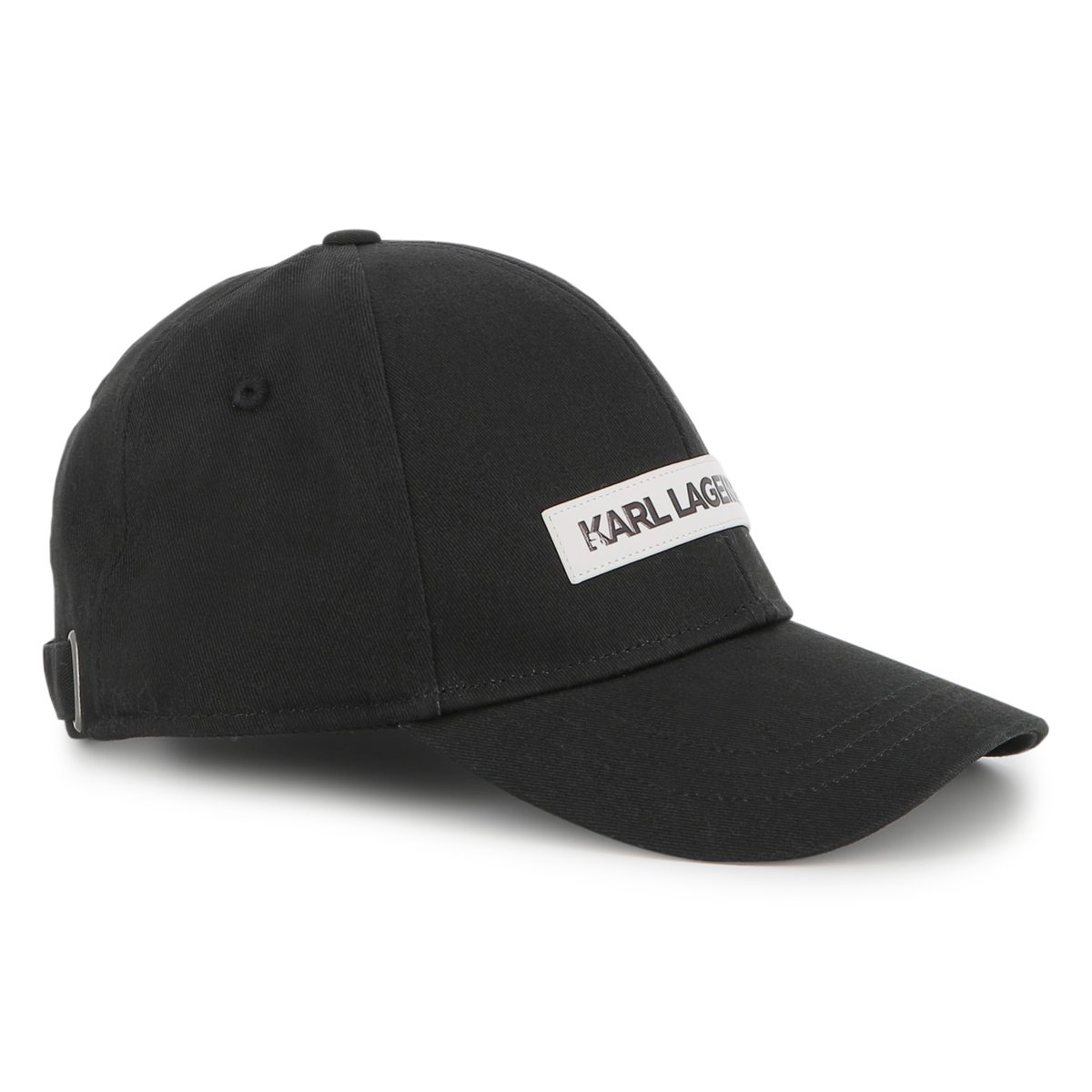 Casquette en sergé black, KARL LAGERFELD KIDS