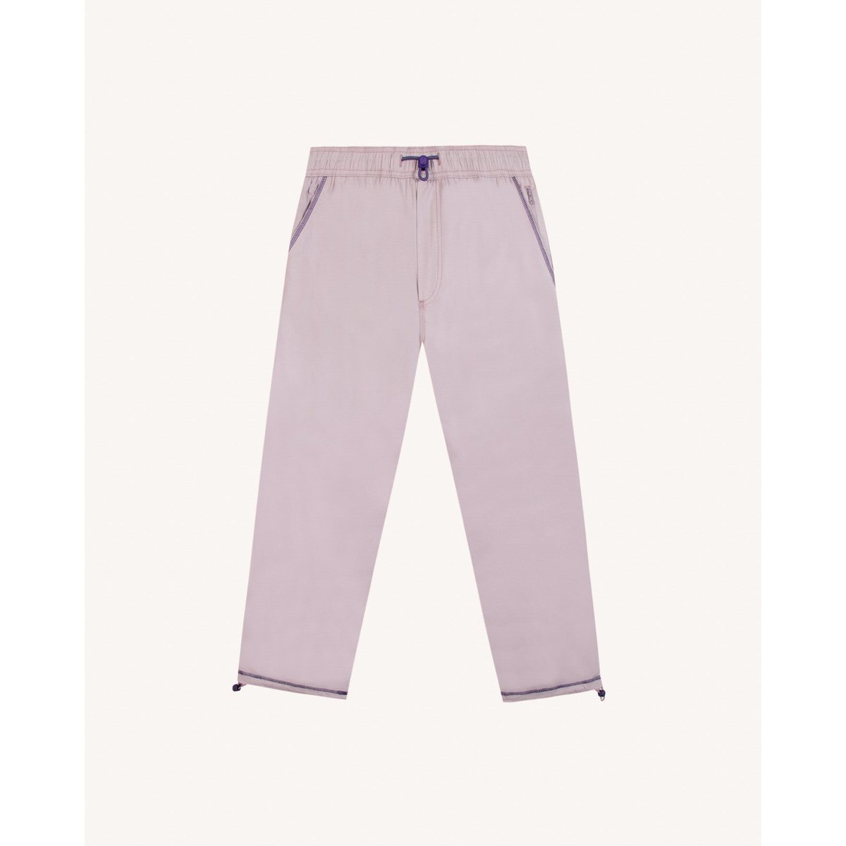 Pantalon élastique DREUILLE OTD rose grisé, FAGUO
