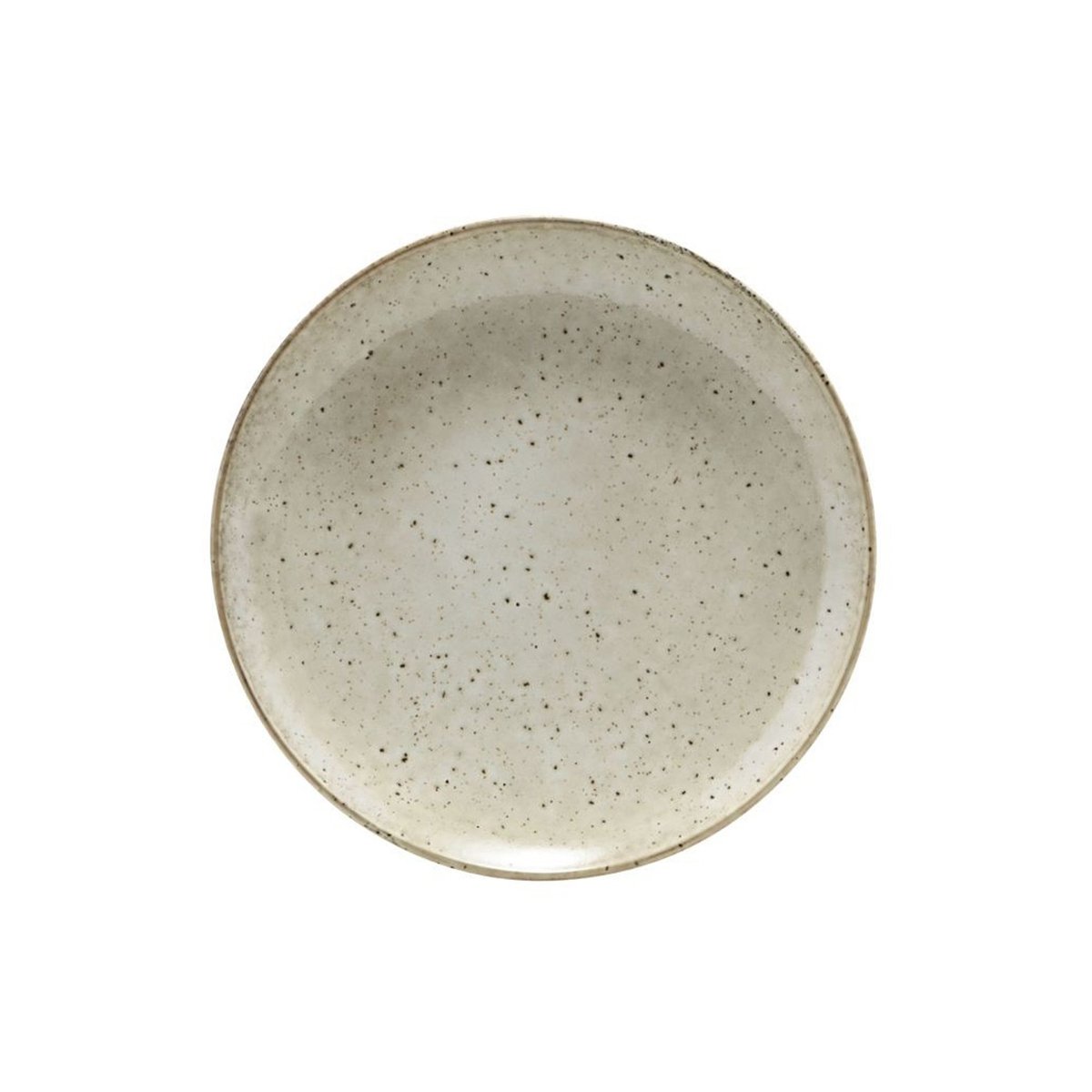 Assiette Lake Diam 22 cm gris, HOUSE DOCTOR