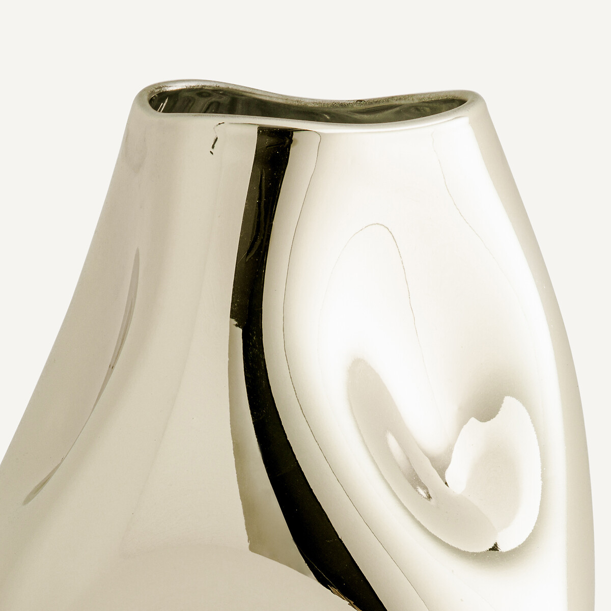 Vase en verre métallisé soufflé H28 cm, Cozi doré, AM.PM