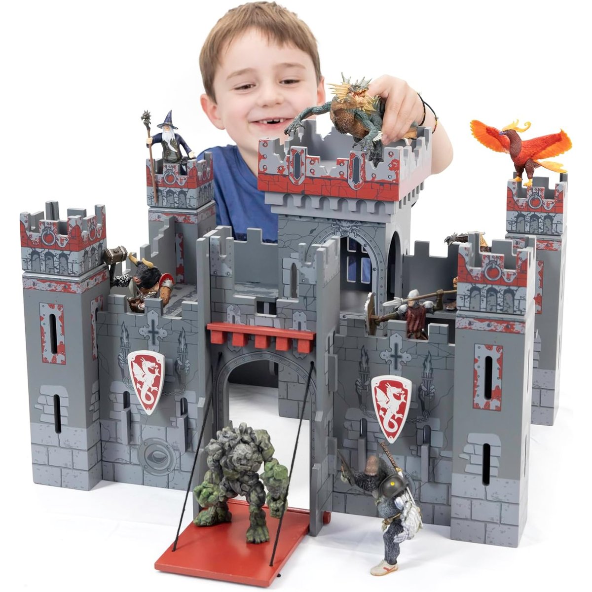 Le chateau fantastique gris, PAPO