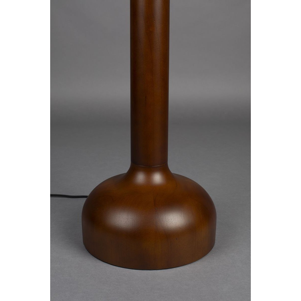 Lampadaire design en bois vintage, JONES marron, DUTCHBONE