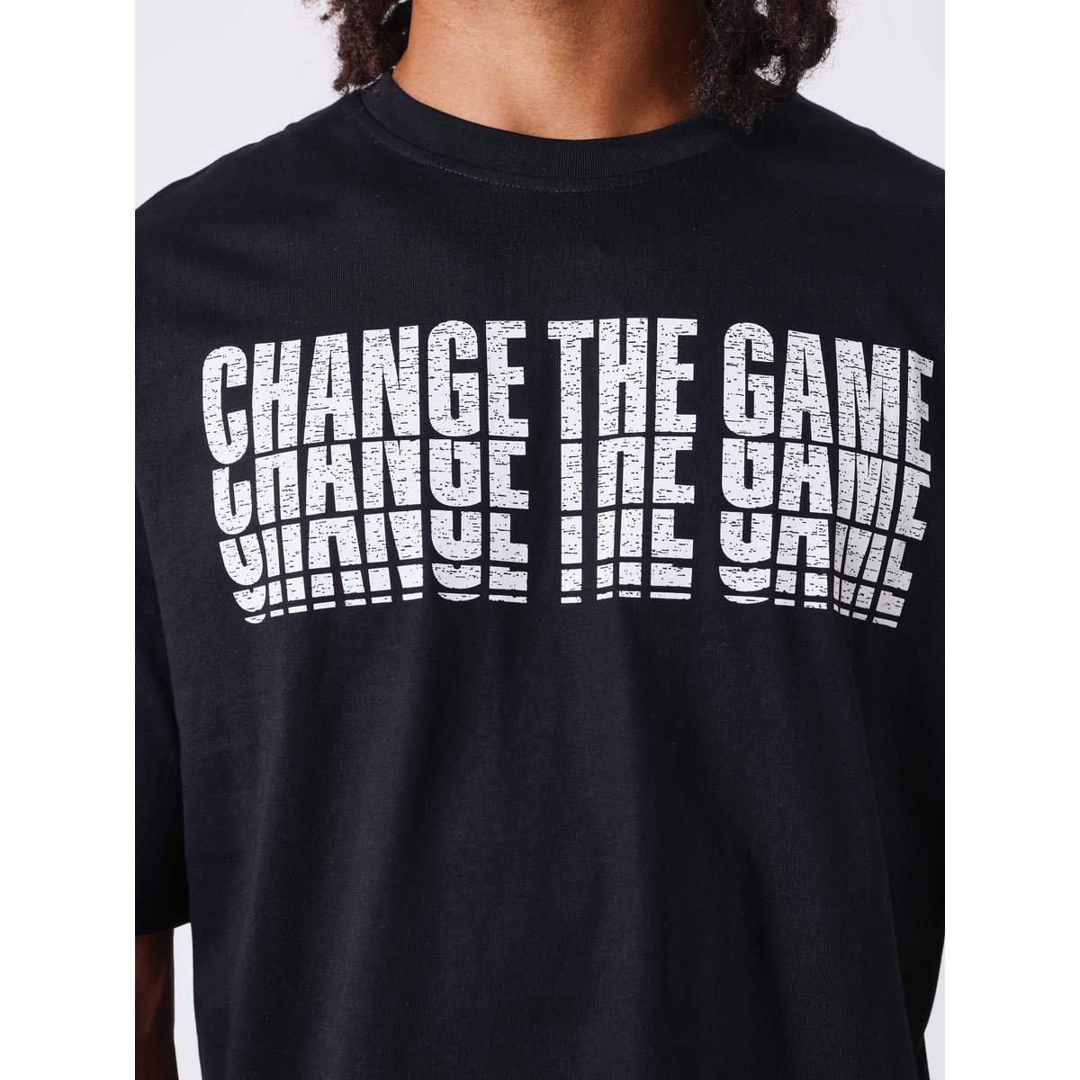 T-shirt illusion noir / blanc, PROJECT X
