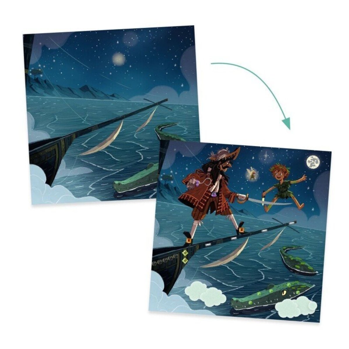 Coffret créatif Peter Pan couleur unique, DJECO