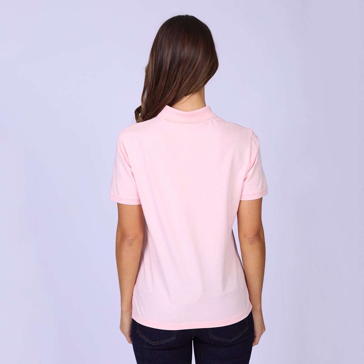 Polo Gaëlle rose pale, MISE AU GREEN