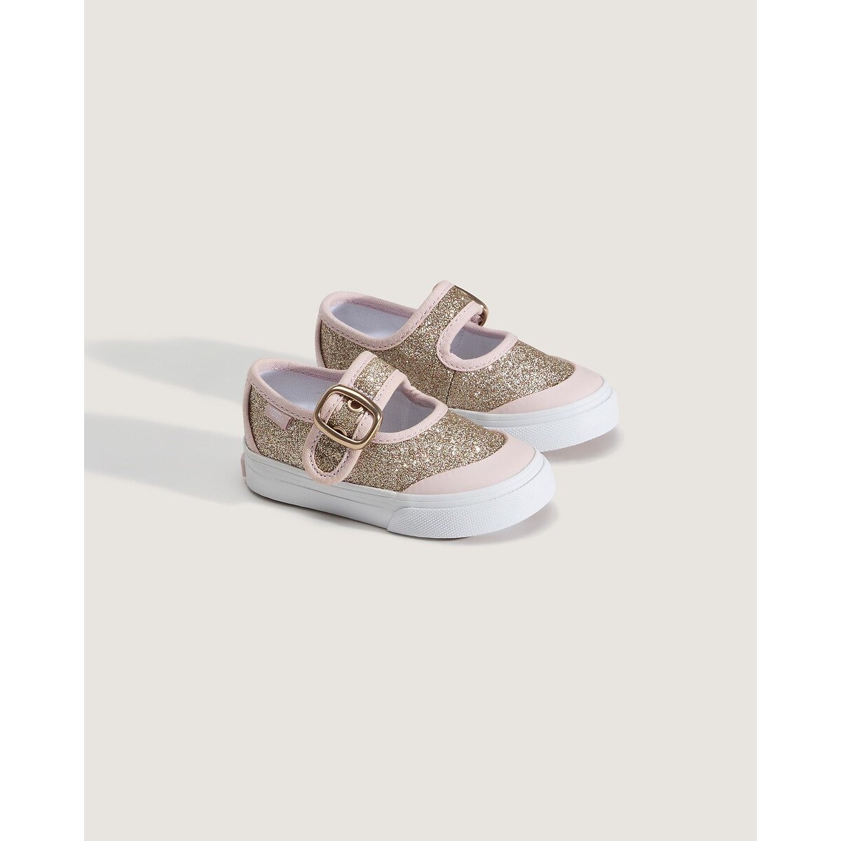 Ballerines Mary Jane Glitter paillettes dorées, VANS