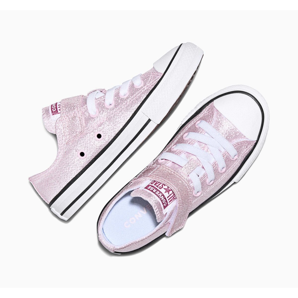 Baskets CHUCK TAYLOR ALL STAR 1V OX SHINE rose brillant, CONVERSE