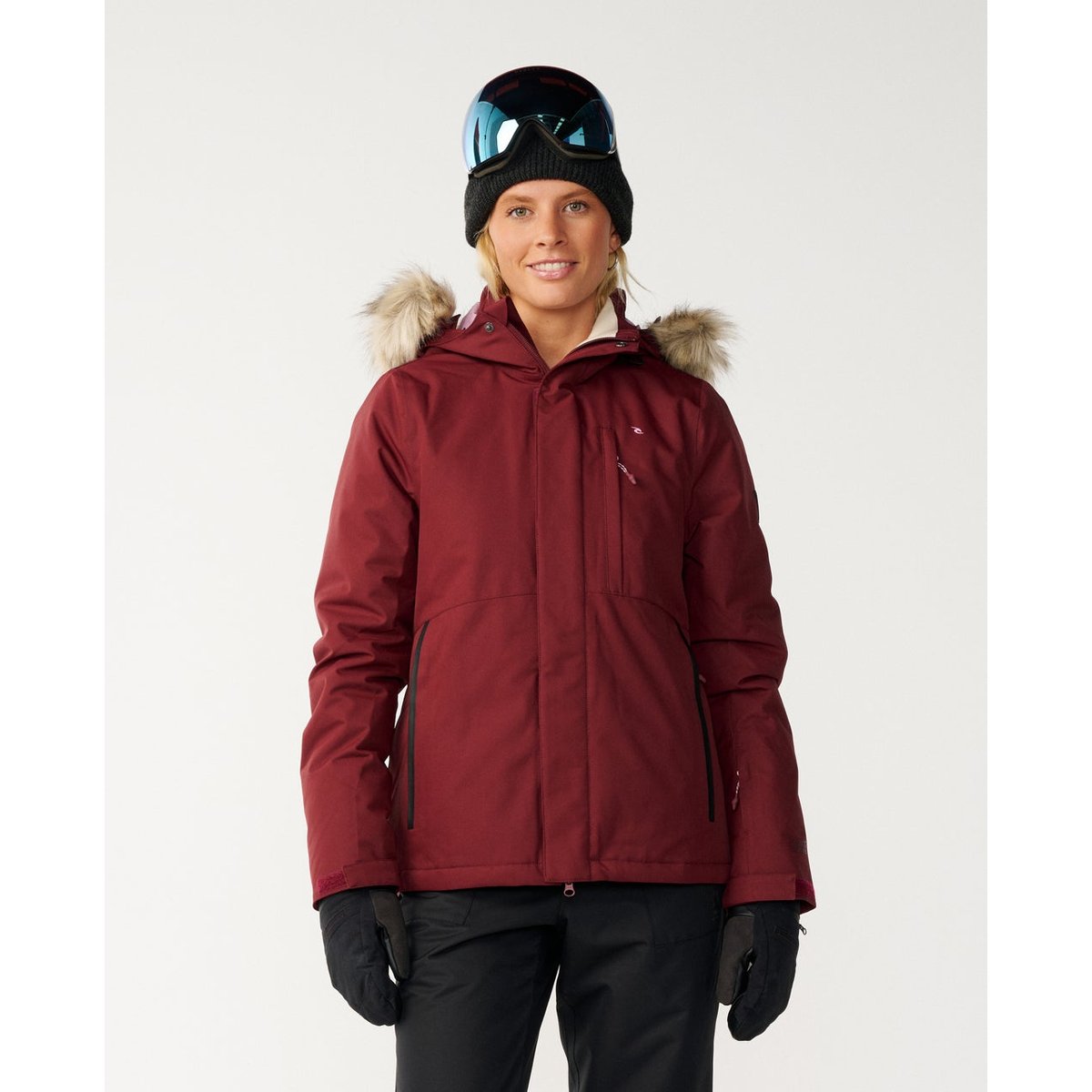 Veste de ski SEARCH SERIES Parker prune foncé, RIP CURL