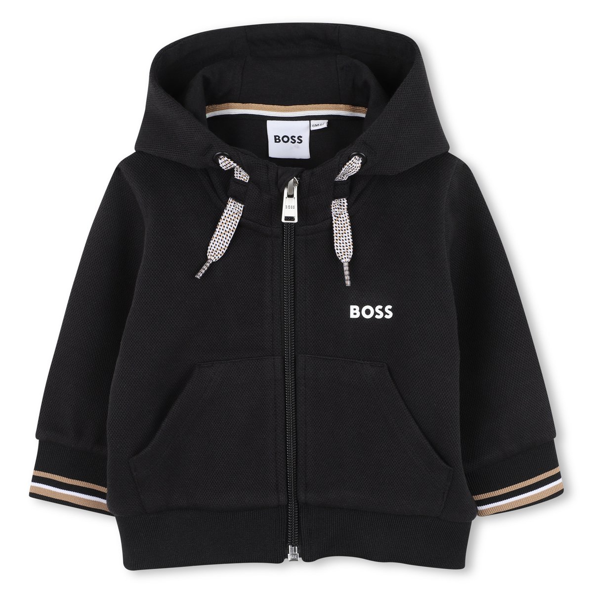 Cardigan jogger black, BOSS KIDSWEAR