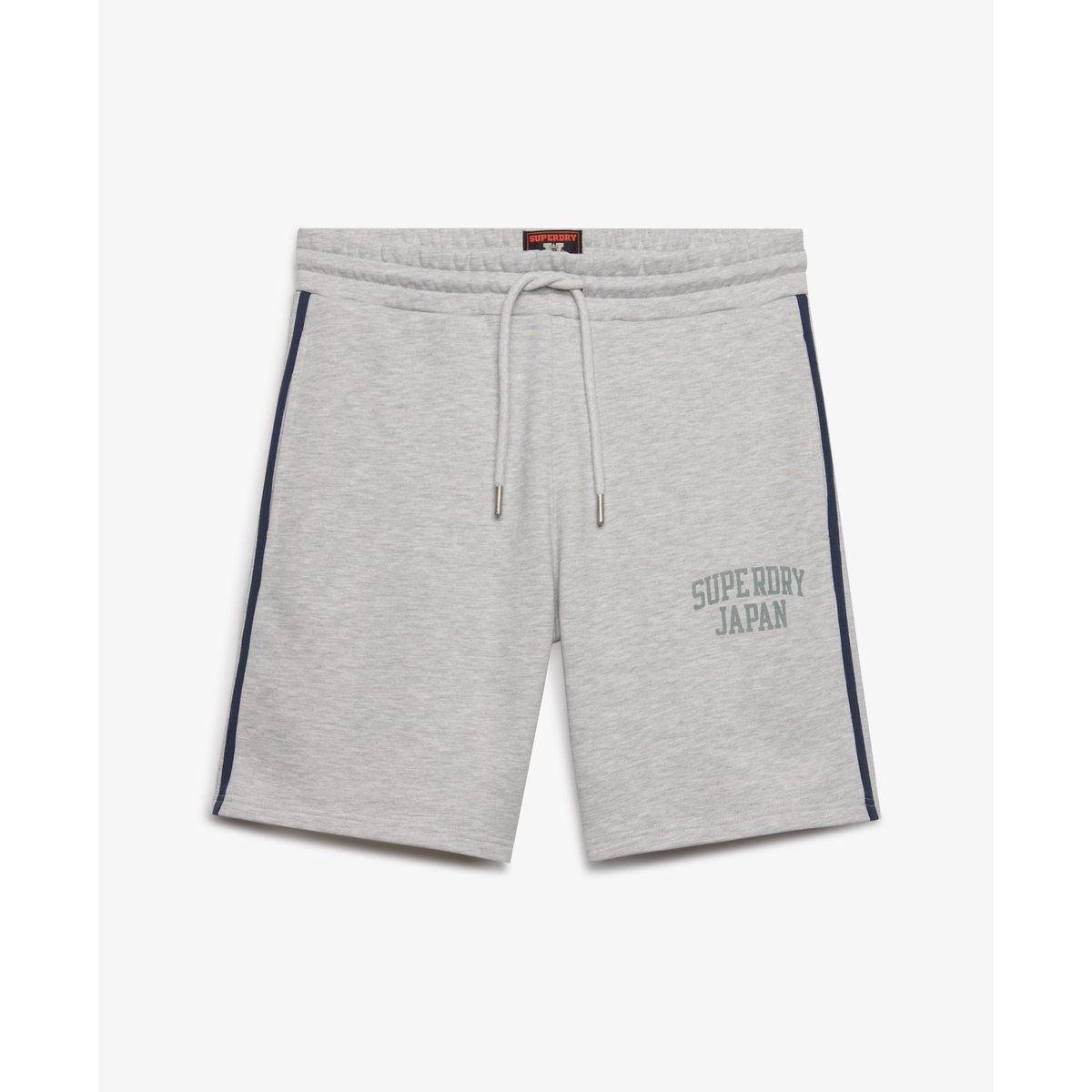 Short Athletic Essentials gris chiné cadet, SUPERDRY