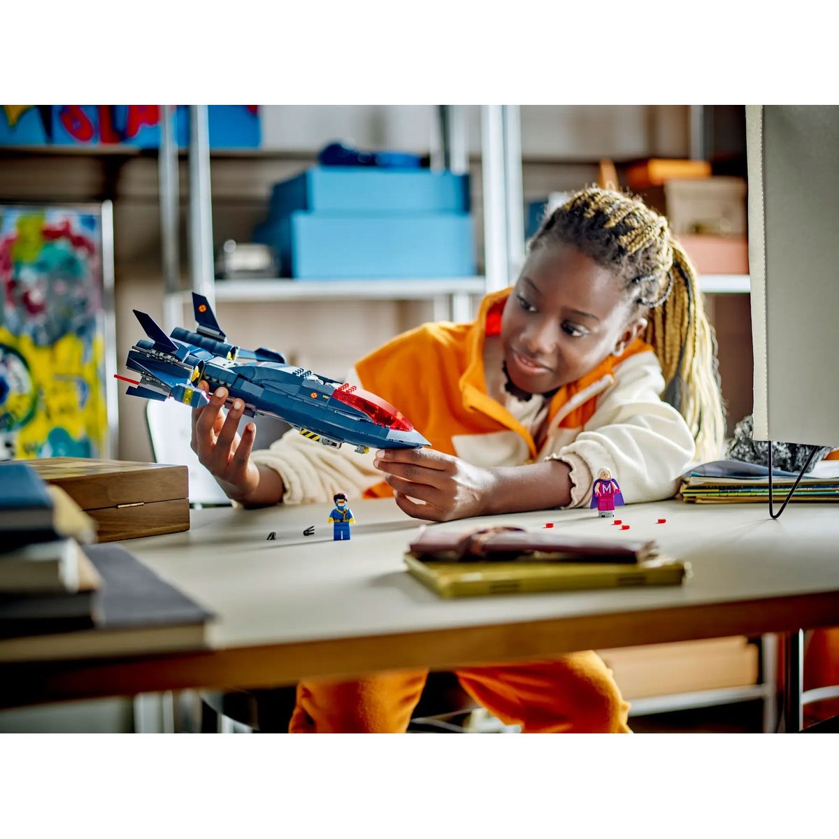 LEGO Marvel - X-jet des X-Men - Set de Construction 76281 pour Jeunes Super-Héros multicolore, LEGO