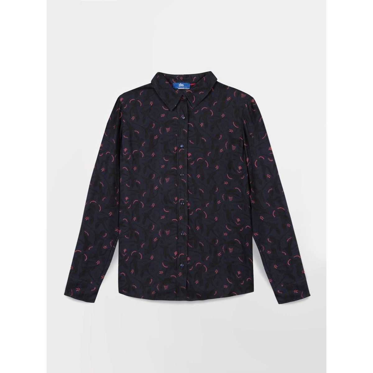 Chemise manches longues PAJARCHE19032 marine, TBS