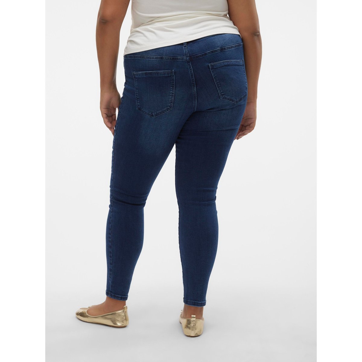 Jean Skinny dark blue denim, VERO MODA