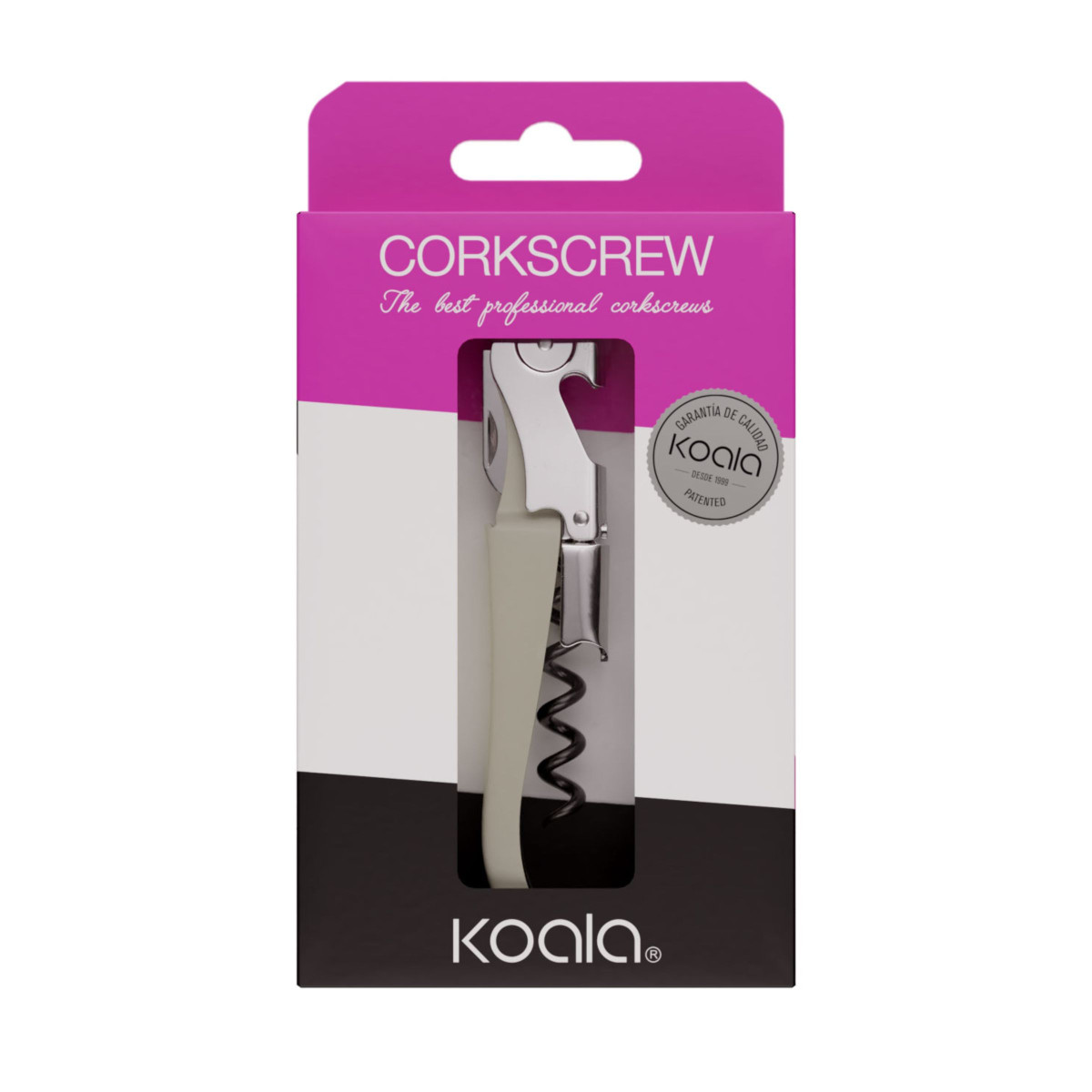 Tire-bouchon double levier AC - POP couleur unique, KOALA